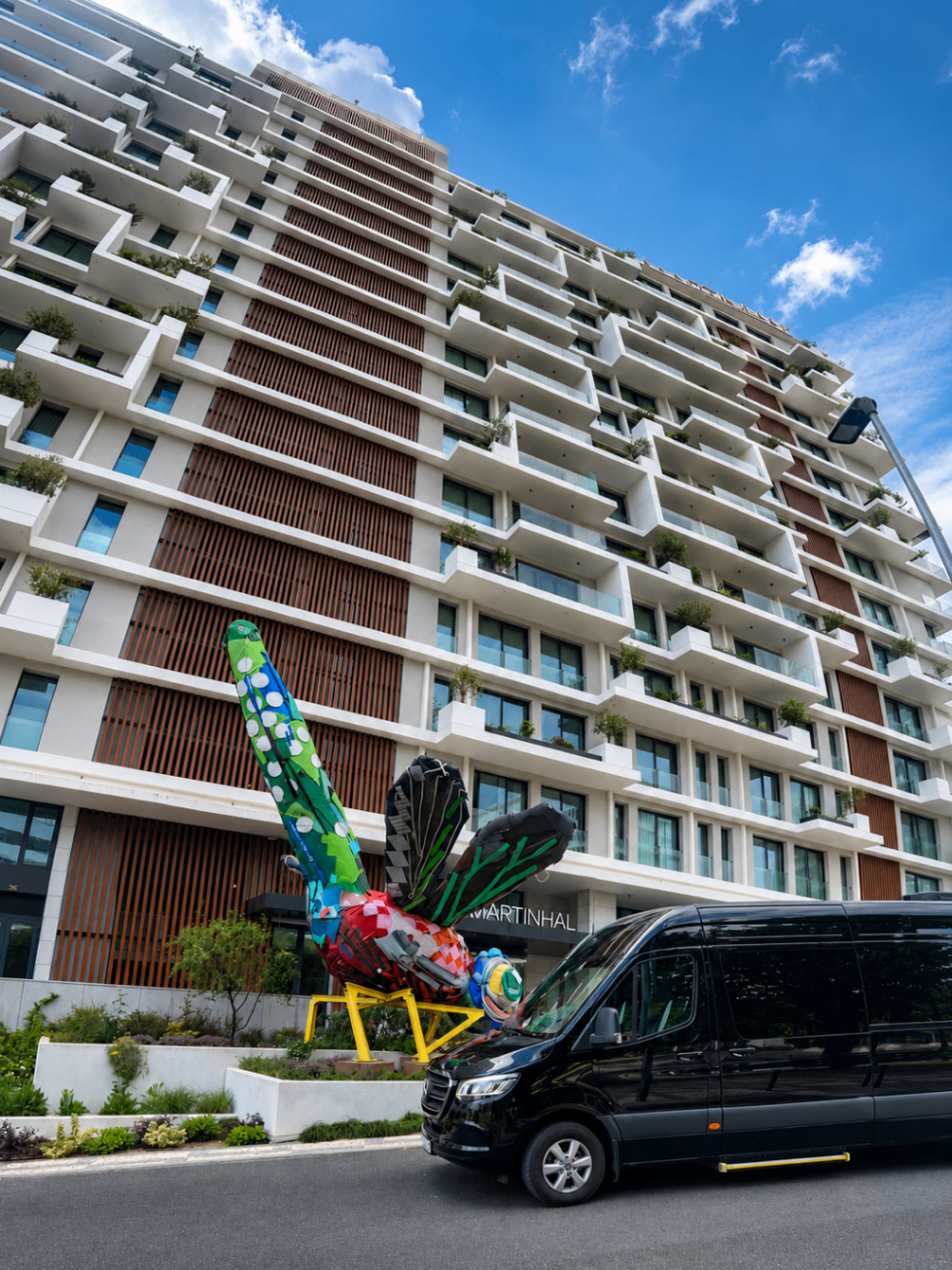 Mercedes Sprinter no Martinhal em Lisboa